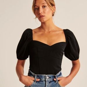 XS Cream Abercrombie & Fitch Blouse